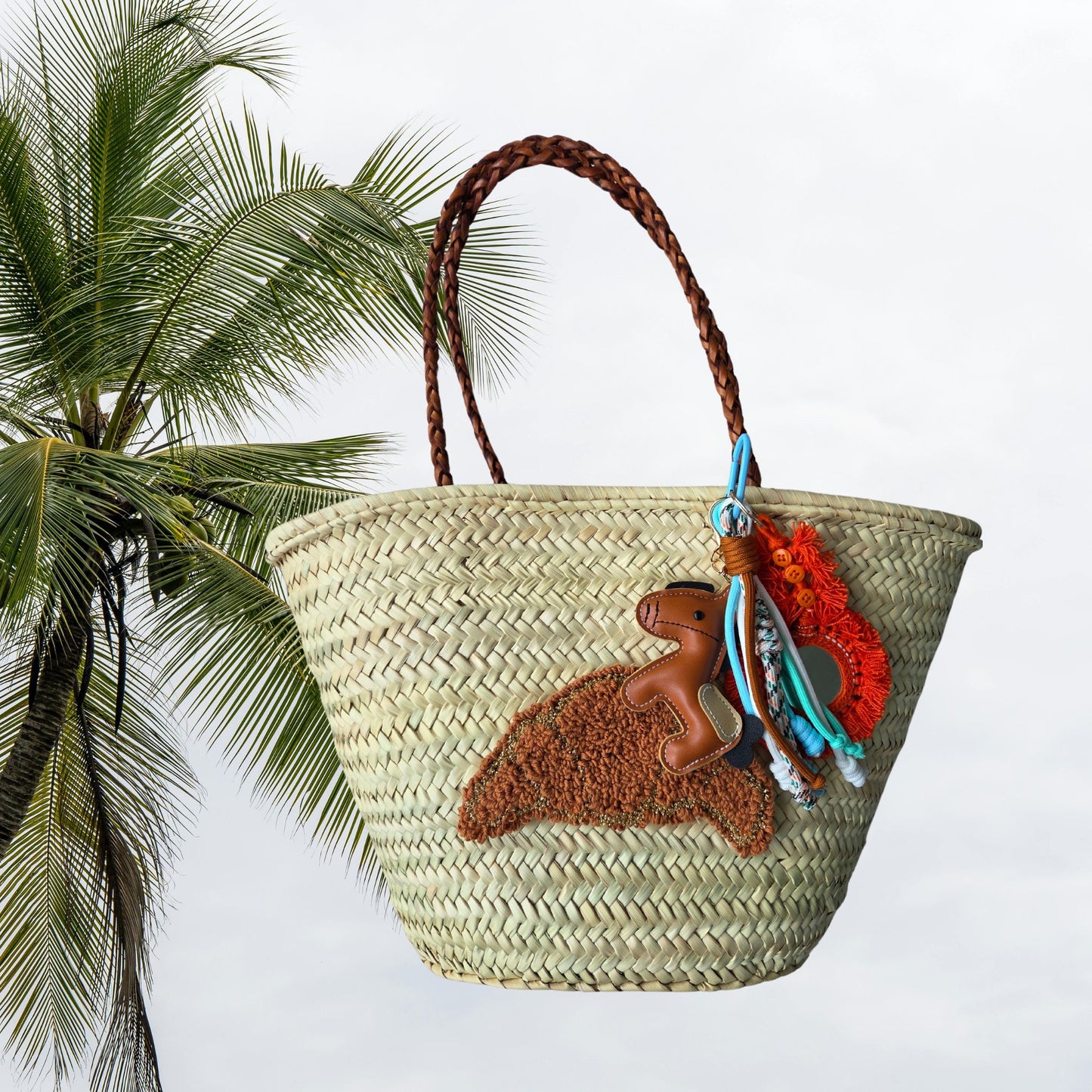 BAG CHARM - PONNY ORANGE