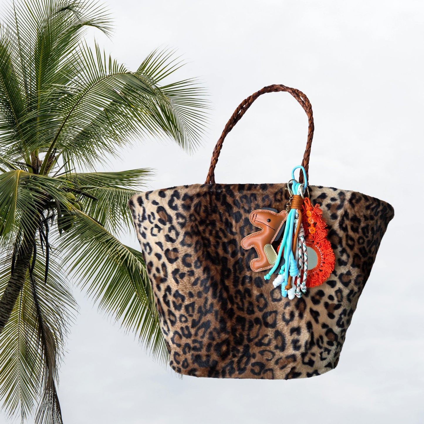 BAG CHARM - PONNY ORANGE