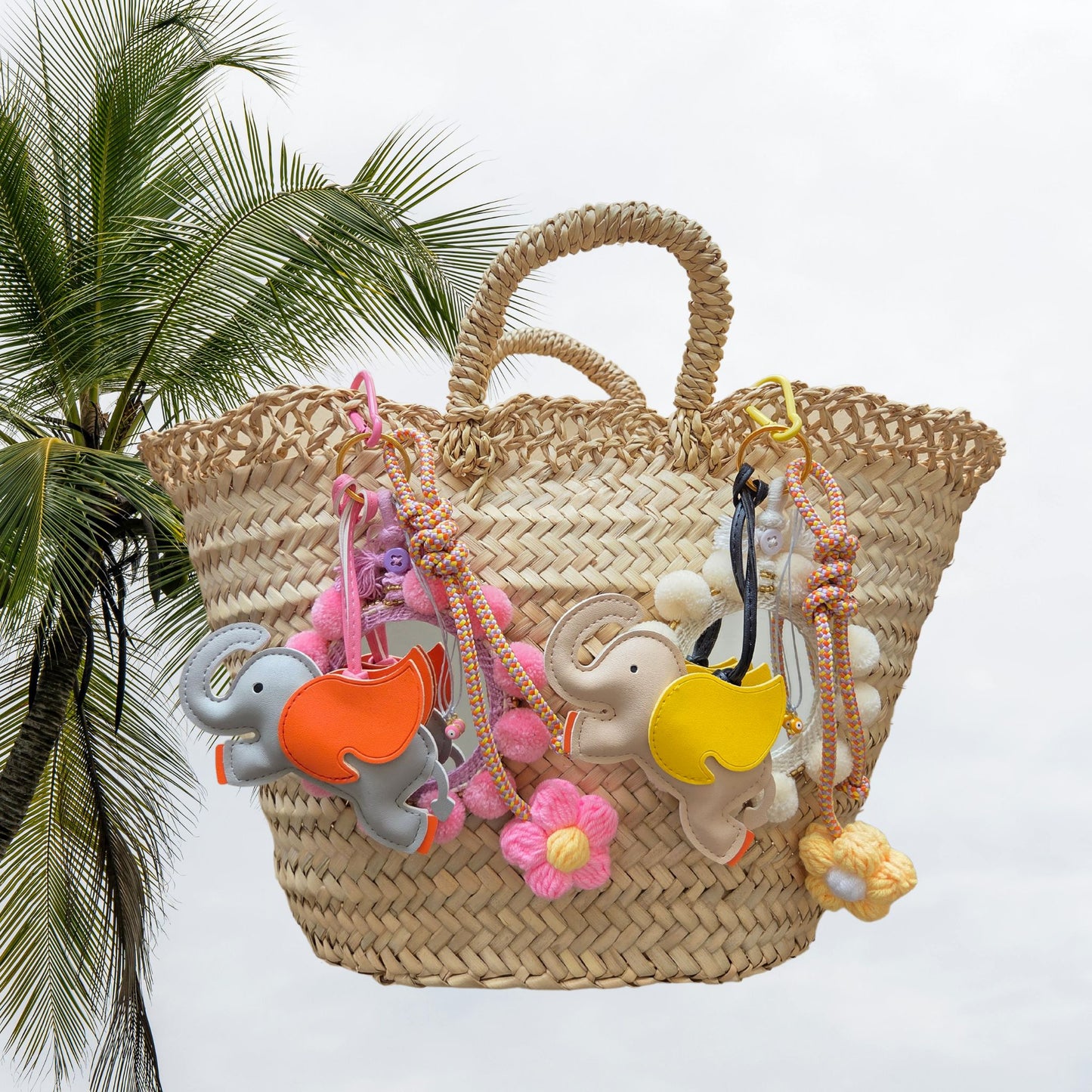 BAG CHARM - POMPOM Taschenanhänger