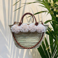 POMPON KORBTASCHE