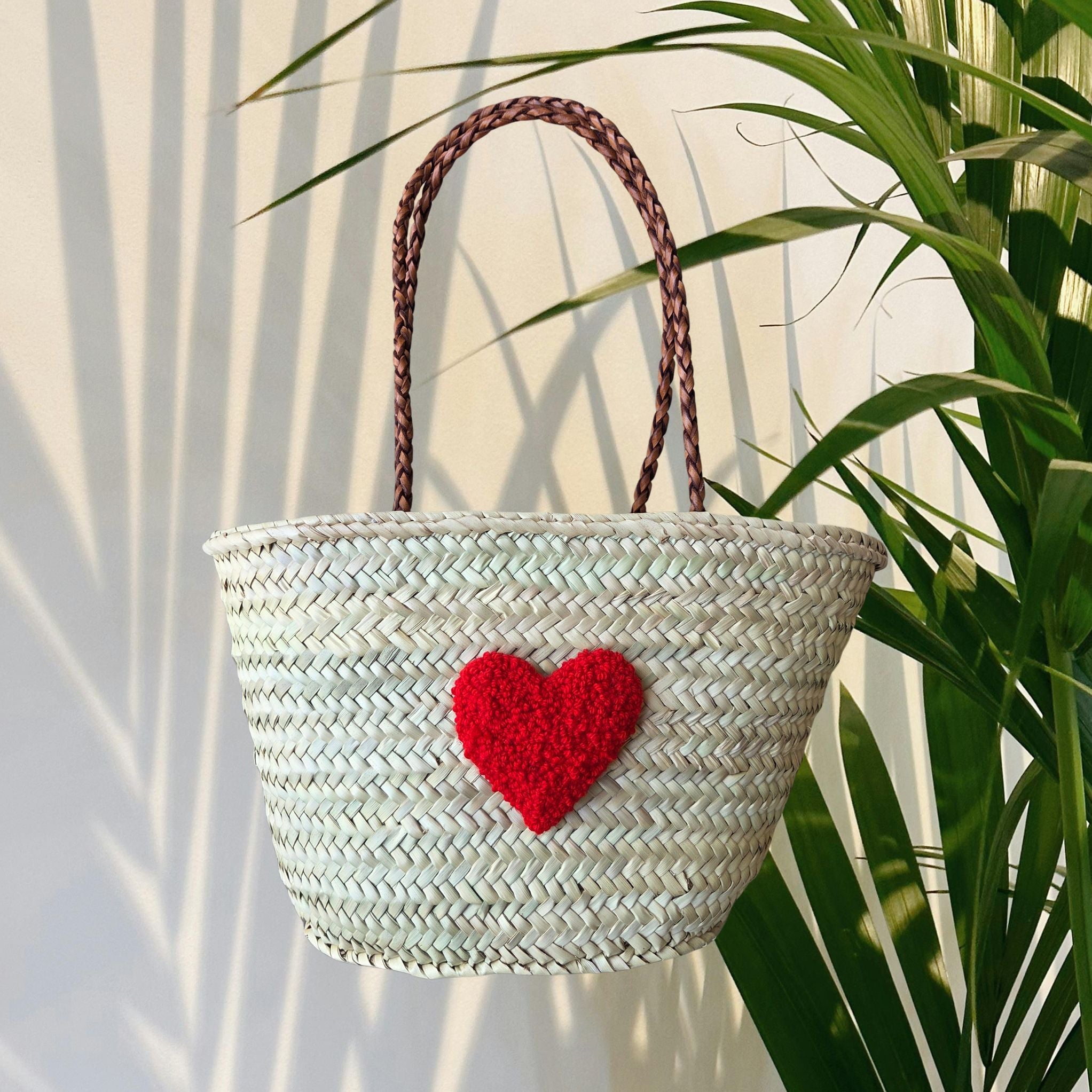 RED HEART KORBTASCHE lange Riemen