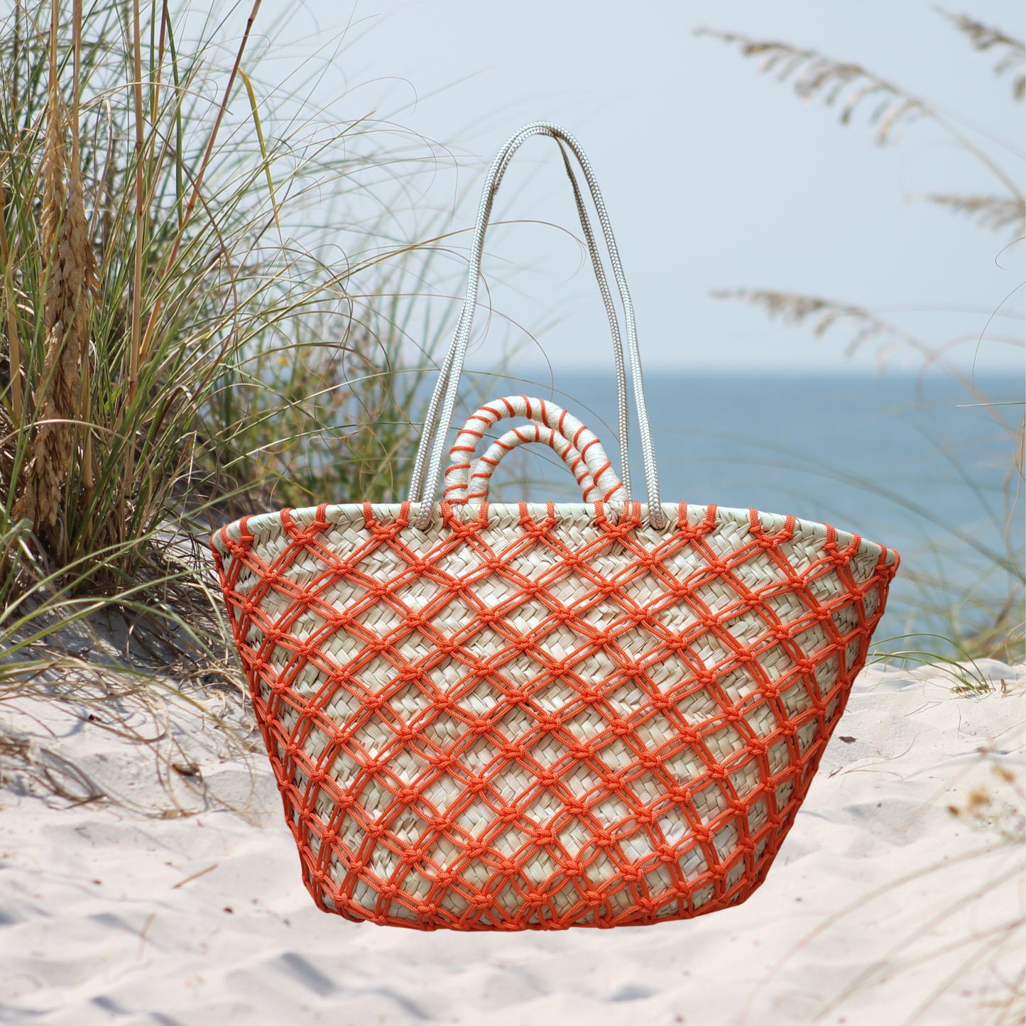 CROCHET - MESH BASKET