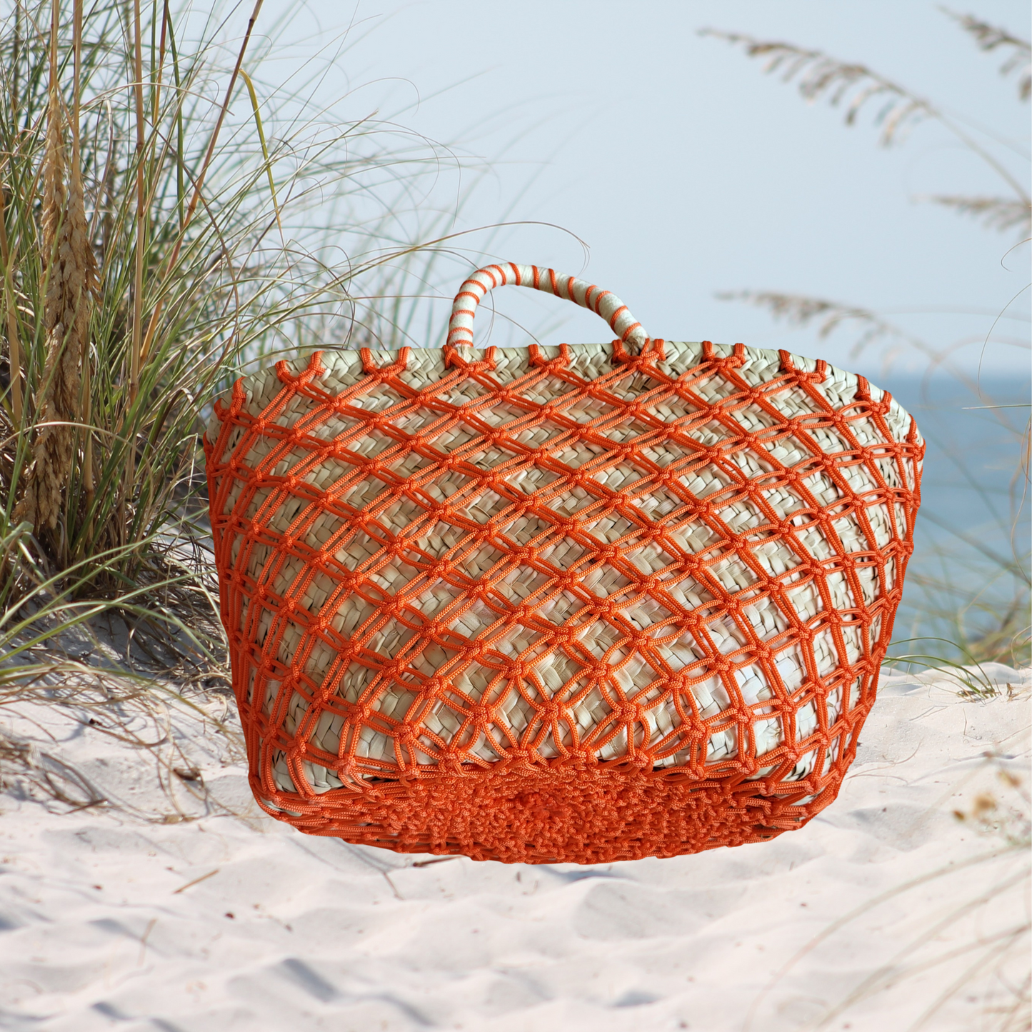 CROCHET - MESH BASKET