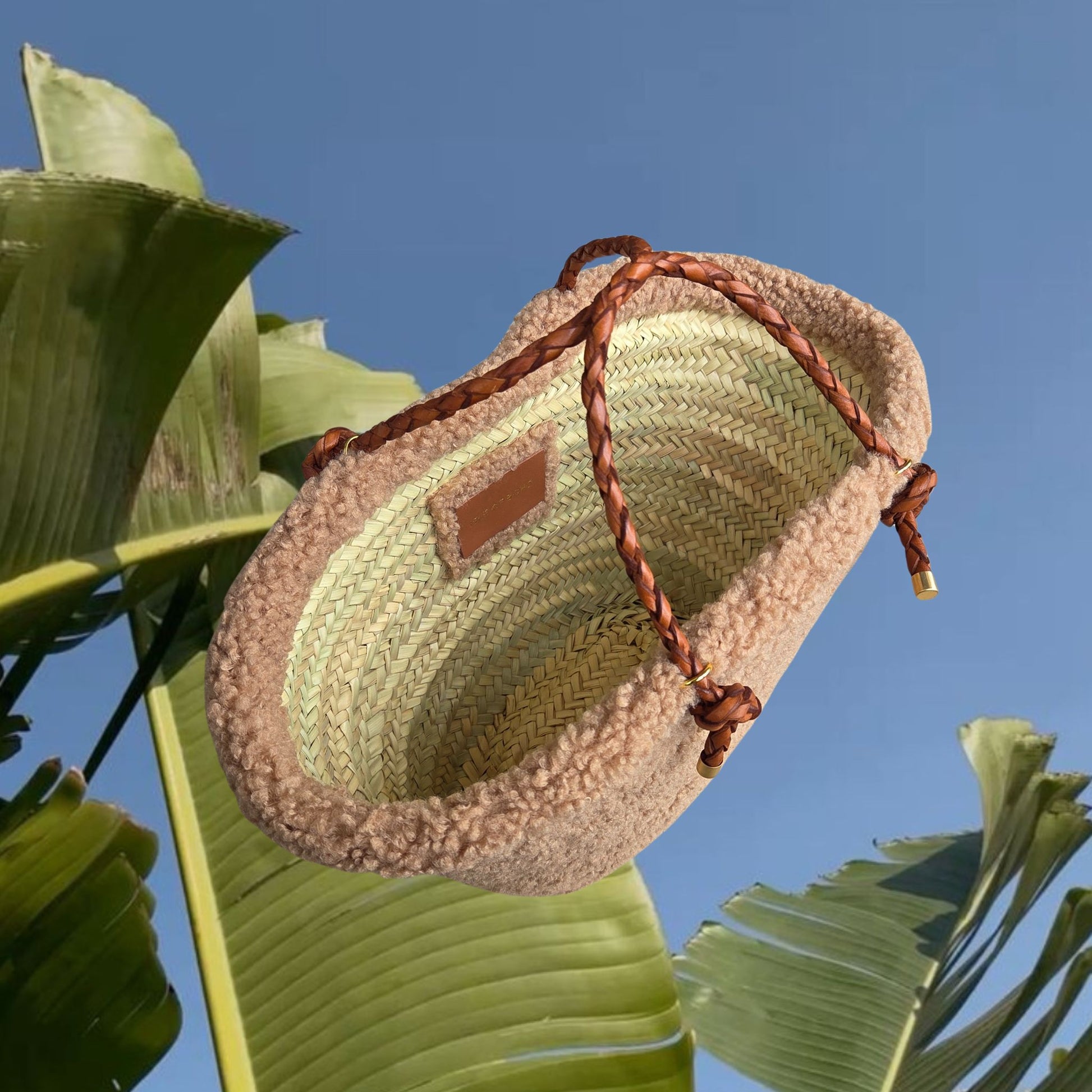 Teddyfell Tasche beige 